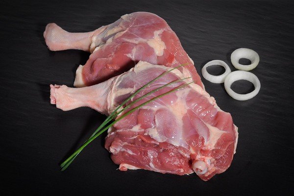 CUISSE DE CANARD - par 2 - environ 350 g - 8 €/kg -