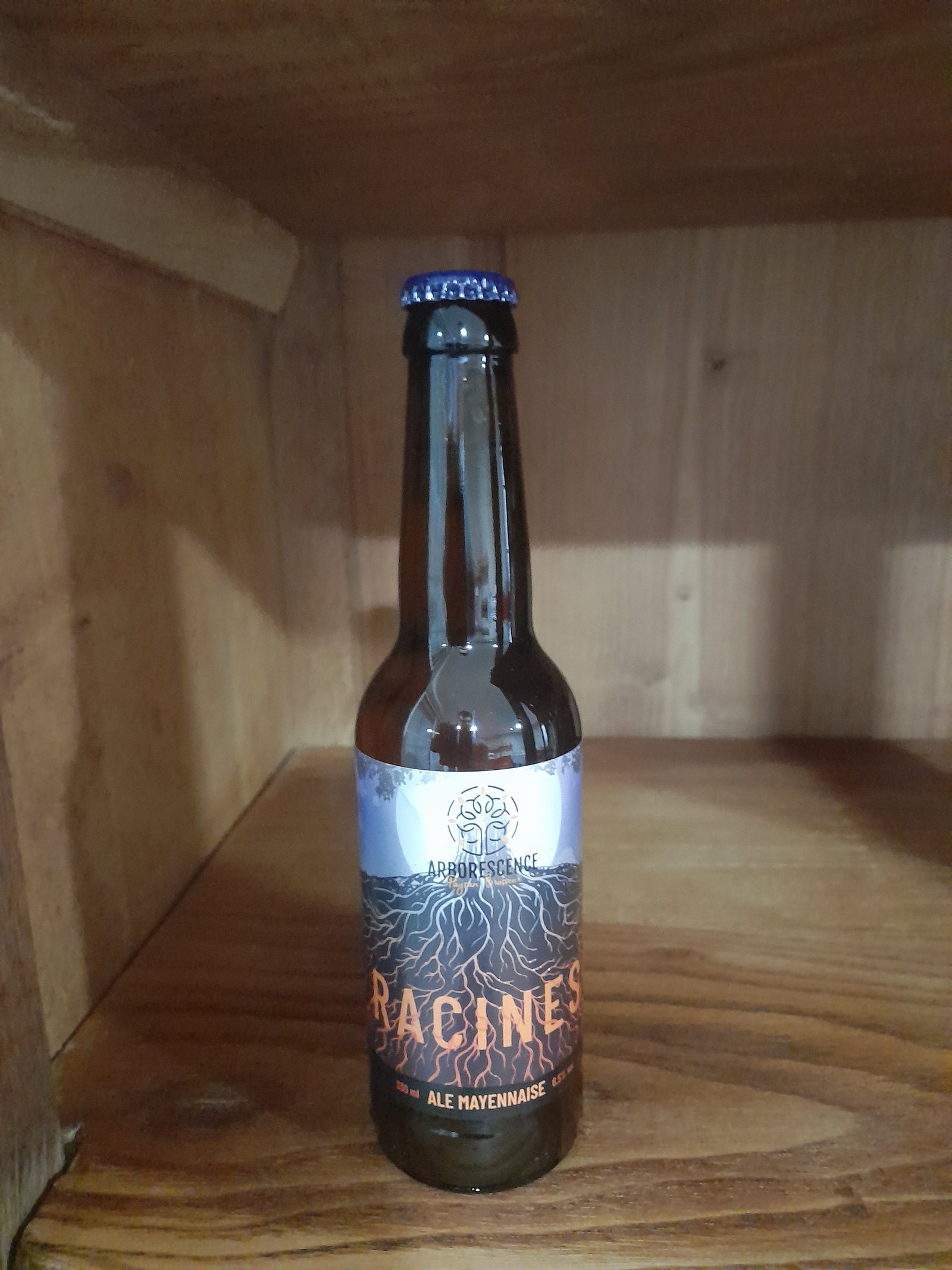 BOISSON - Bière "Racine" Blonde aux reflet doré - 33 cl - 6.5 % vol. d'alcool
