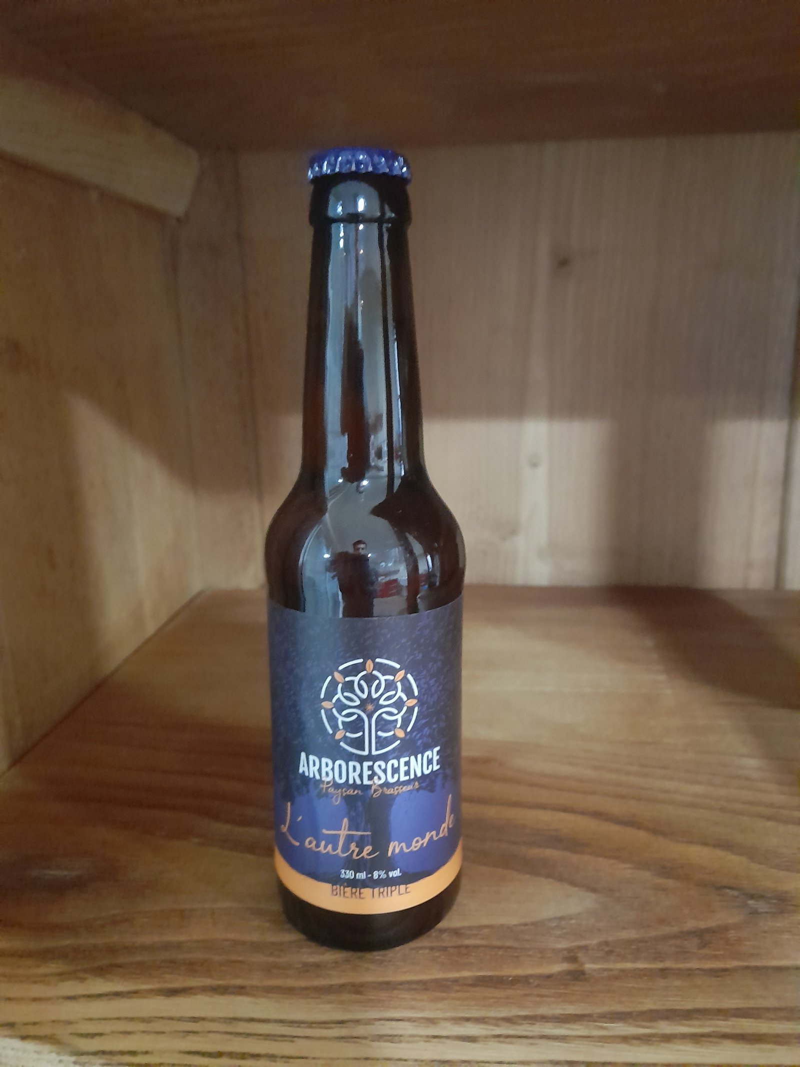 BOISSON - Bière "L'autre Monde" Brune - 33 cl - 8 % vol. d'alcool 